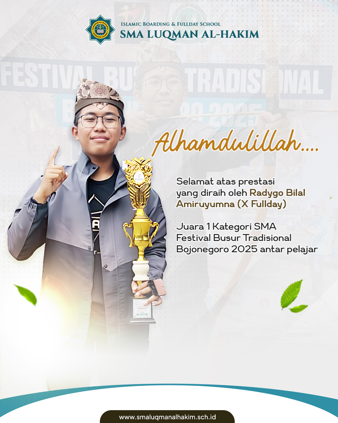 Juara Memanah Radygo Bilal Amiruyumna