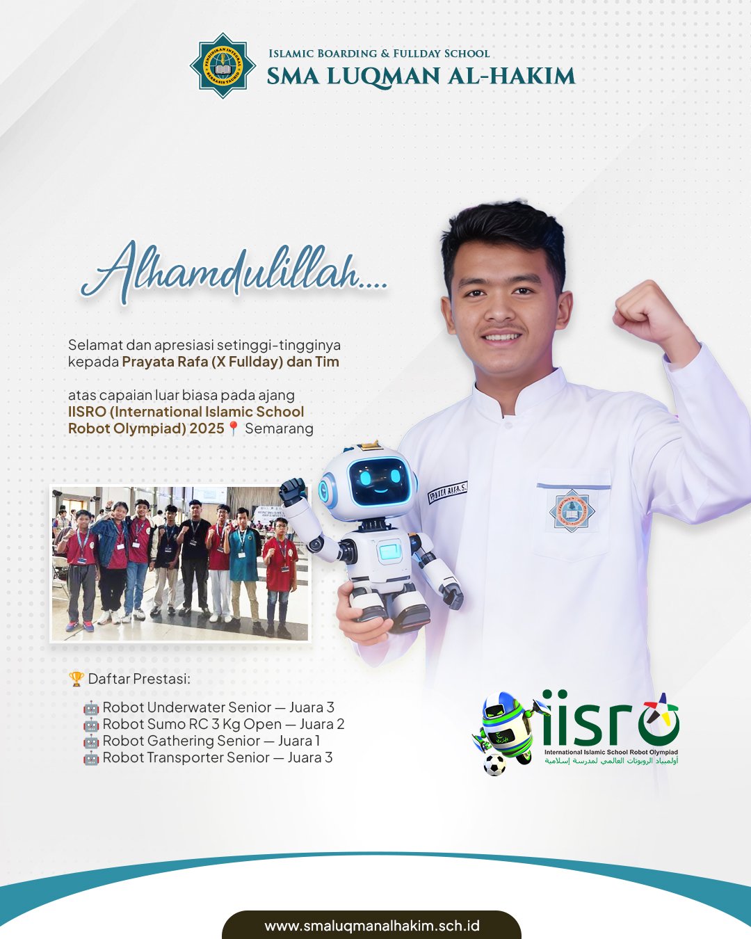 Juara Robotik Prayata Desember 2025
